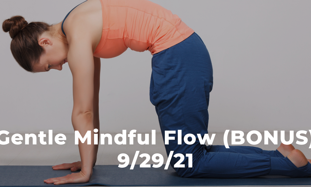 Gentle Mindful Yoga Flow (BONUS class) 9/29/21