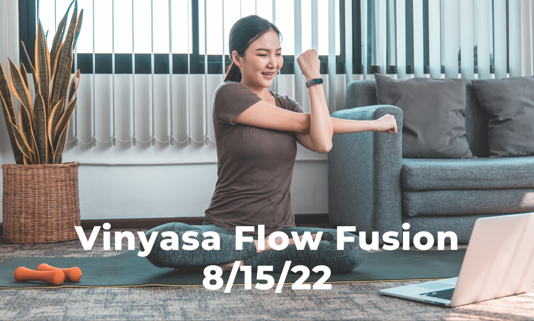 Vinyasa Flow Fusion 8/15/22