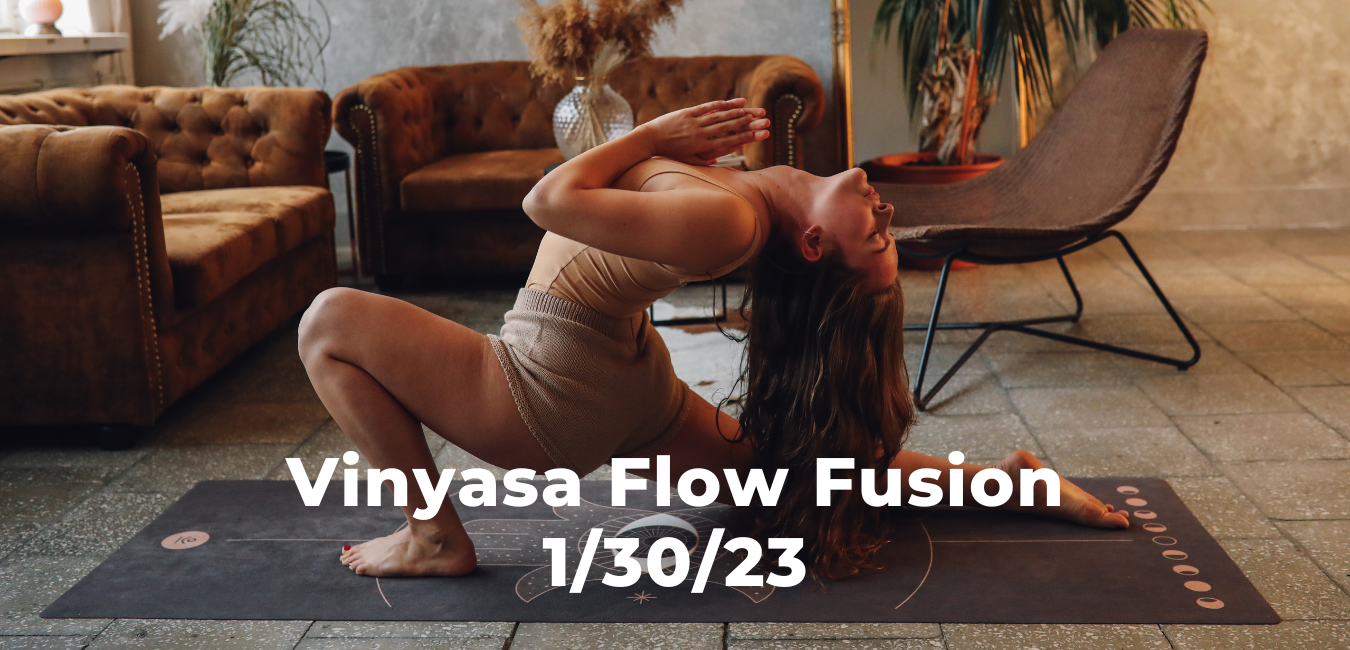 Vinyasa Flow Fusion 1/30/23