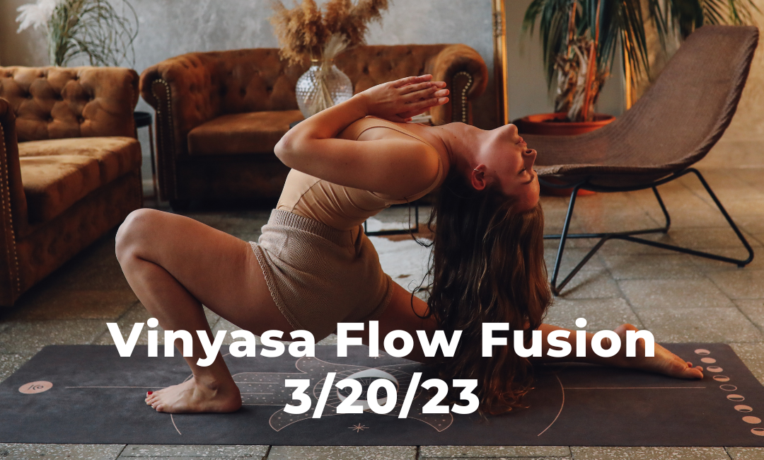 Vinyasa Flow Fusion 3/20/23
